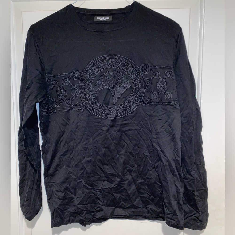 Stefano Ricci Long Sleeve Eagle Shirt
